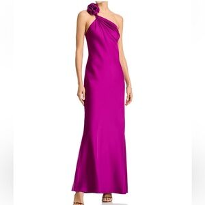 Liv Foster Clara Satin Dress - Size 2